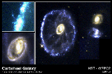 Cartwheel Galaxie