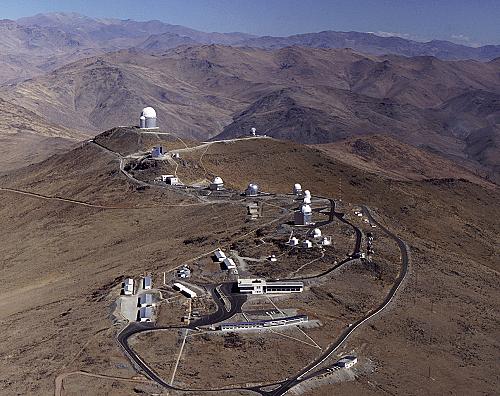 [Die Europäische Südsternwarte (ESO) auf dem Cerro La Silla in Chile]