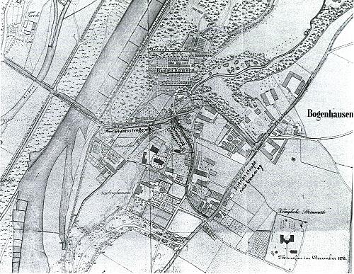 [Plan des Dorfes Bogenhausen]