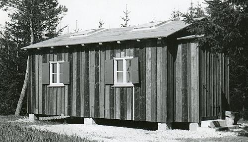 [Holzhütte der erdmagnetischen Observatoriums]