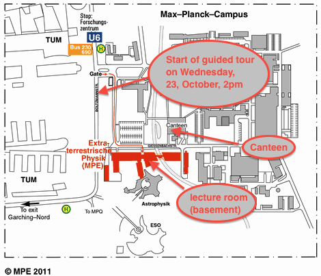 Starting point guided tour