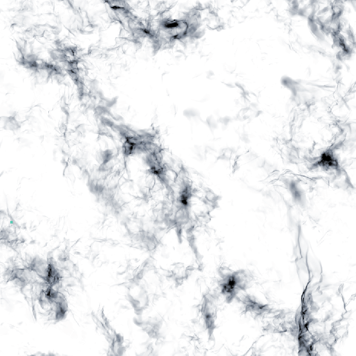 Line of sight velocity profiles in turbulent molecular clouds