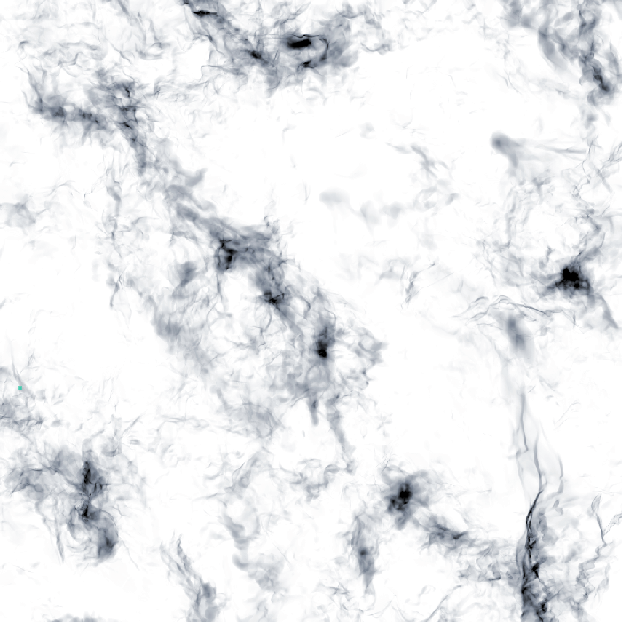 Line of sight velocity profiles in turbulent molecular clouds Line of sight velocity profiles in turbulent molecular clouds