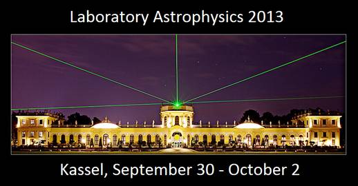 Laboratory Astrophysics 2013 Laboratory Astrophysics 2013