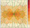 Unveiling the multi-scale structure of the magnetic field in the interior and the environment of molecular clouds