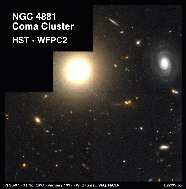 Elliptische Galaxie NGC4881