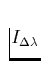 $I_{\Delta\lambda}$